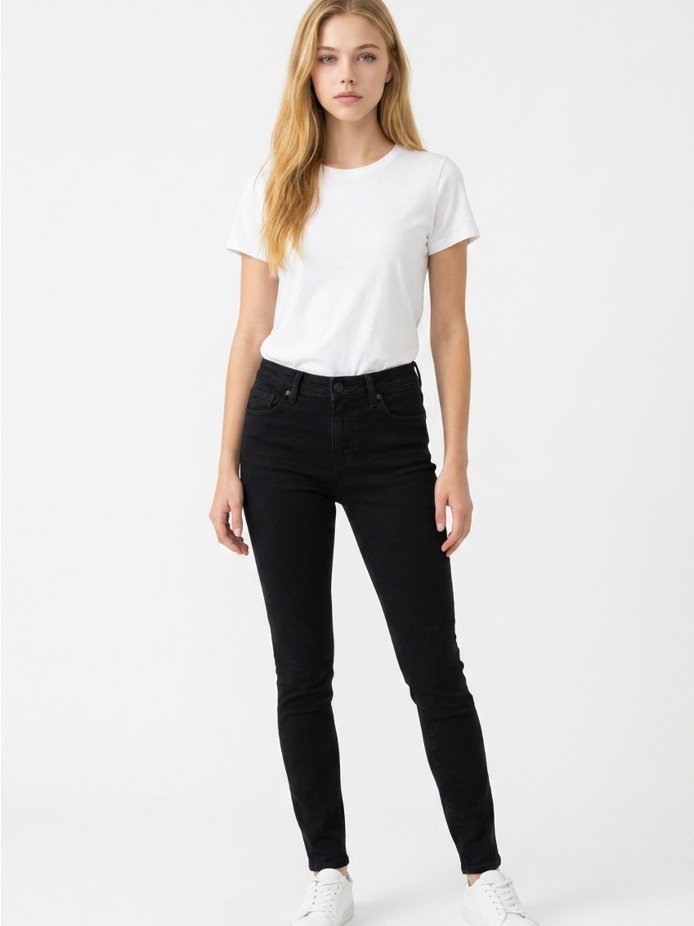 Kut Black High-Rise Skinny Jeans - Women